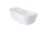 Baignoire semi-îlot blanche 170 x 75 cm Bacara BALNEO