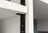 Taquet d'étagère pour crémaillère 11 à 14 mm aluminium noir par 24 - CIME