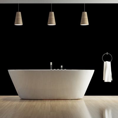 Peinture Cuisine & Bain Noir Houvert satin 0,75 L - RIPOLIN