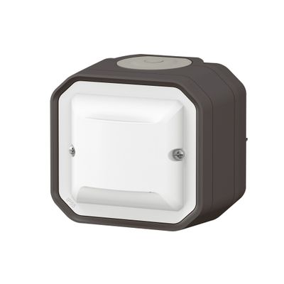 Détecteur de mouvement étanche IP55 Anthracite - Plexo LEGRAND