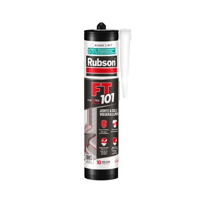 Mastic Colle FT101 Joint & Fissure Blanc 280 ml RUBSON
