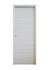 Bloc-porte fin de chantier postformé H.204 x l.73 cm décor mélaminé IVOIRE poussant droit - SMIS