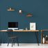 Peinture murs, boiseries et radiateurs bleu seychelles velours 0,5 L - RIPOLIN