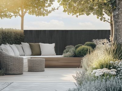 Brise vue jardin WOODURA Anthracite 150 x 300 cm - WINDHAGER