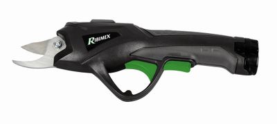 Sécateur à batterie 3,6 V avec chargeur et batterie RIBIMEX