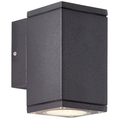 Applique extérieur GU10 Hally anthracite IP44 10W - BRILLIANT