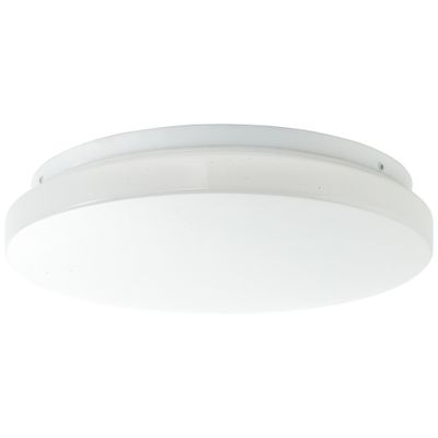 Plafonnier salle de bain LED effet étoilé Ø26cm IP44 Blanc - Farica Starry BRILLIANT