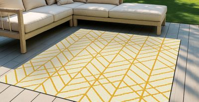 Tapis extérieur 90 x 150 cm Bombay JARDILINE