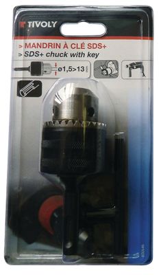 Mandrin à clé 13 mm avec emmanchement SDS TIVOLY