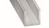 Cornière égale aluminium brut 10 x 10 x 1 mm 2,50 m CQFD