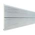 Porte de garage sectionnelle motorisée l.240 x h.200 cm rainurée blanche - SPADONE