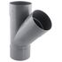 Culotte PVC évacuation 45° femelle/femelle Ø100 - FITT