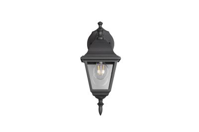 Applique extérieur descendante E27 Livenza noir IP44 60W - TRIO