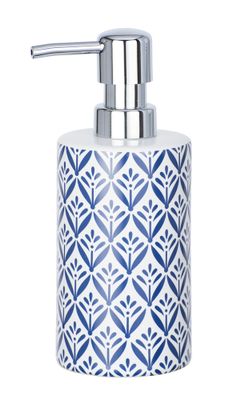 Distributeur de savon céramique bleu Lorca WENKO