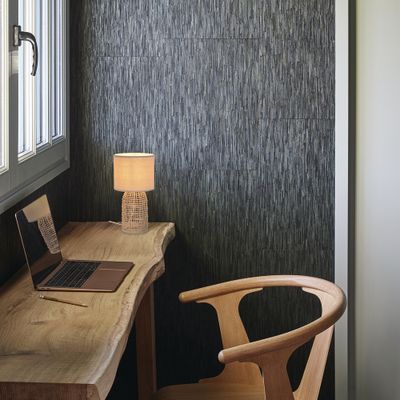 Lampe à poser E14 Tulum rotin 7W - COREP