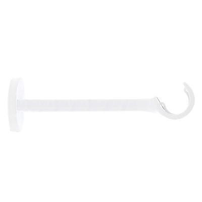 Support ouvert en métal de 150 mm diam 28 mm Finition Blanc brillant par 2 - MOBOIS