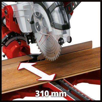 Scie à onglet radiale double inclinaison 1 500 W TC-SM 2131/1 Dual - EINHELL