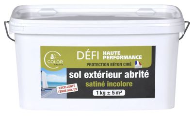 Protection béton DEFI P.U. Haute Performance satiné - COLOR FRANCE