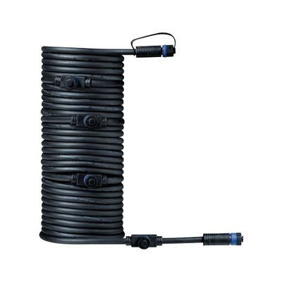 Câble 5 connecteurs électriques étanches 10m IP68 max 150W 24V - Plug & Shine PAULMANN