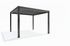 Pergola bioclimatique en aluminium gris anthracite + 2 poteaux solaire design lignes 11,90 m², Livraison à domicile incluse - HABRITA