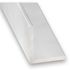 Cornière égale aluminium anodisé incolore 10 x 10 x 1 mm 1 m CQFD
