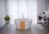 Baignoire îlot ronde blanche diamètre 130 cm Ciarra BALNEO
