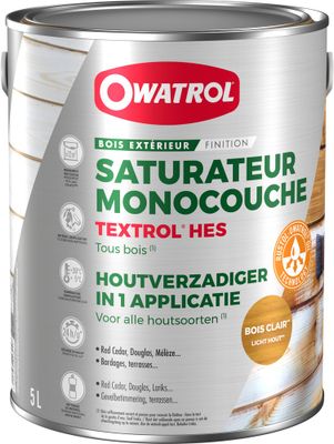 Saturateur TEXTROL HES Bois clair 5 L - OWATROL