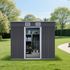 Abri de jardin en métal  avec toit monopente 3,12 m², Livraison à domicile incluse - HABRITA