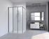 Paroi fixe pour douche à l'italienne Indus verrière 90 x 205 cm OCEA