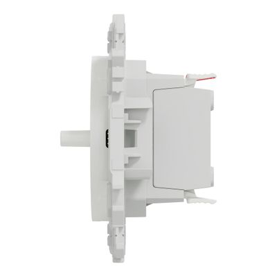 Interrupteur ou poussoir volet roulant  3 positions à levier Odace 2025 blanc - SCHNEIDER ELECTRIC
