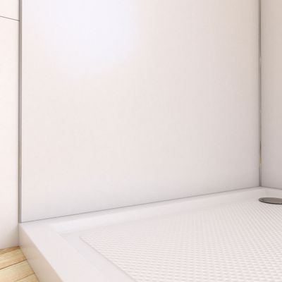 Panneau mural de douche 90x210 cm blanc - AURLANE