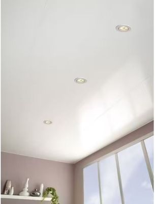 Lambris Exatop blanc brillant - 8 x 375 x 4000 mm - GROSFILLEX