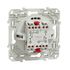 Double Interrupteur va-et-vient anthracite - Odace 2011 SCHNEIDER ELECTRIC