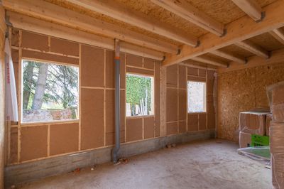 Panneau en fibre de bois Isonat Flex 40 - Épaisseur 100 mm - l.0,58 x L.1,22 m ISOVER