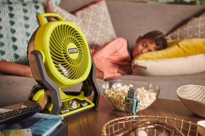 Ventilateur de table/chantier sans fil sans batterie RF18-0 ONE+ Ø 19 cm 18 V - RYOBI