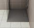 Receveur de douche 90x90 cm résine gris mat Island - OCEA