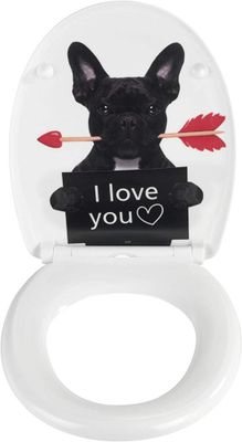 Abattant de WC Guilty dog duroplast WENKO