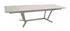 Table de jardin rectangulaire Vita en aluminium 180/280x100x77 cm PROLOISIRS