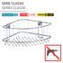 Grande étagère d'angle profonde Classic WENKO
