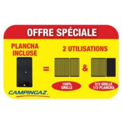 Barbecue à gaz 3 séries classic WLD 2 en 1 - CAMPINGAZ