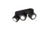 Réglette TAURUS noir LED 3x5W 3x450 lumens blanc chaud - TRIO