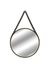 Miroir rond lumineux D.60 cm Barber Black MP GLASS