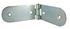 Charnière de caisse acier zingué 190 x 40 mm CIME