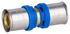 Jonction égale à sertir pour tube multicouche Ø 20 mm - QUICK PLOMBERIE