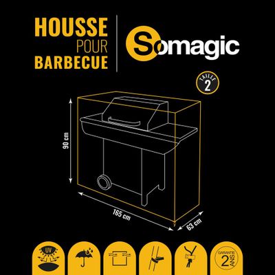 Housse de protection pour barbecue L SOMAGIC