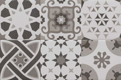 Carrelage sol intérieur design antidérapant HISTORY MIX GRIP ép 9 mm 10 x 10 cm paquet de 0,88 m² IMSO