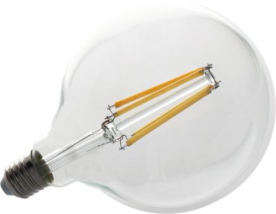 Ampoule LED Globe filament clairs 6W 900 lumens dimmable blanc chaud - ARLUX