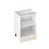 Plinthe effet bois blanchi pour meuble de cuisine Syncron ANV-01 OAK 244 x 14,6 cm OFITRES