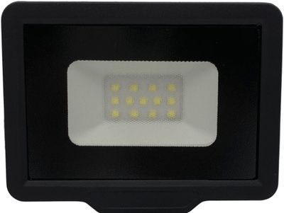 Projecteur extérieur LED Kali noir IP65 850 lumens blanc neutre - ARLUX