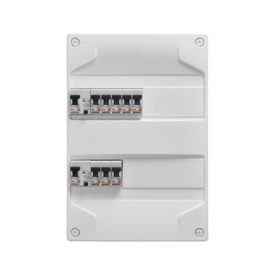 Tableau électrique pré-équipé 2 rangées pour studio/T1 - DEBFLEX